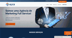 Desktop Screenshot of klyk.com.br